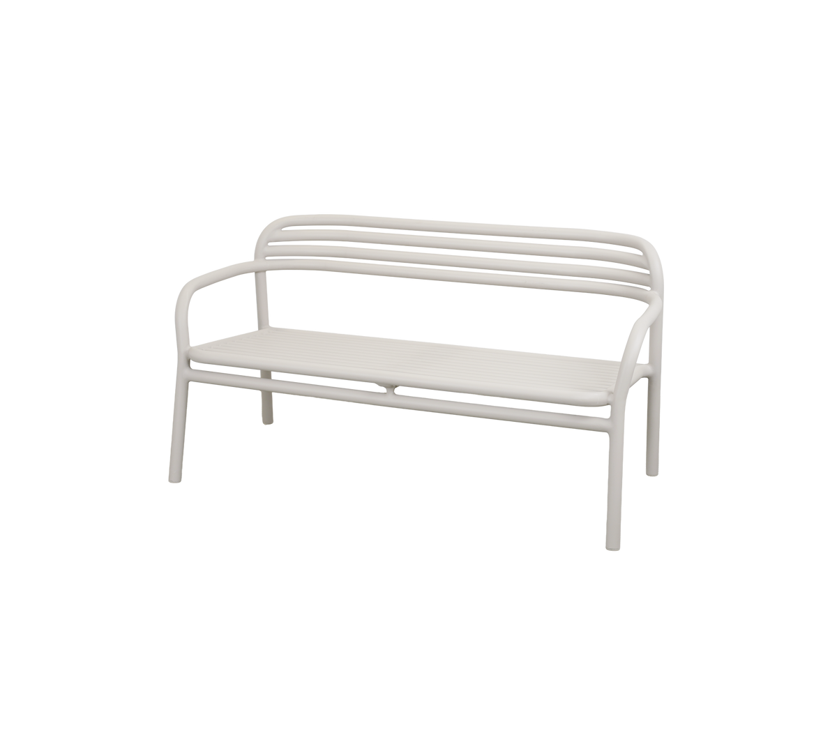 Moderne zandbank met een minimalistisch ontwerp.