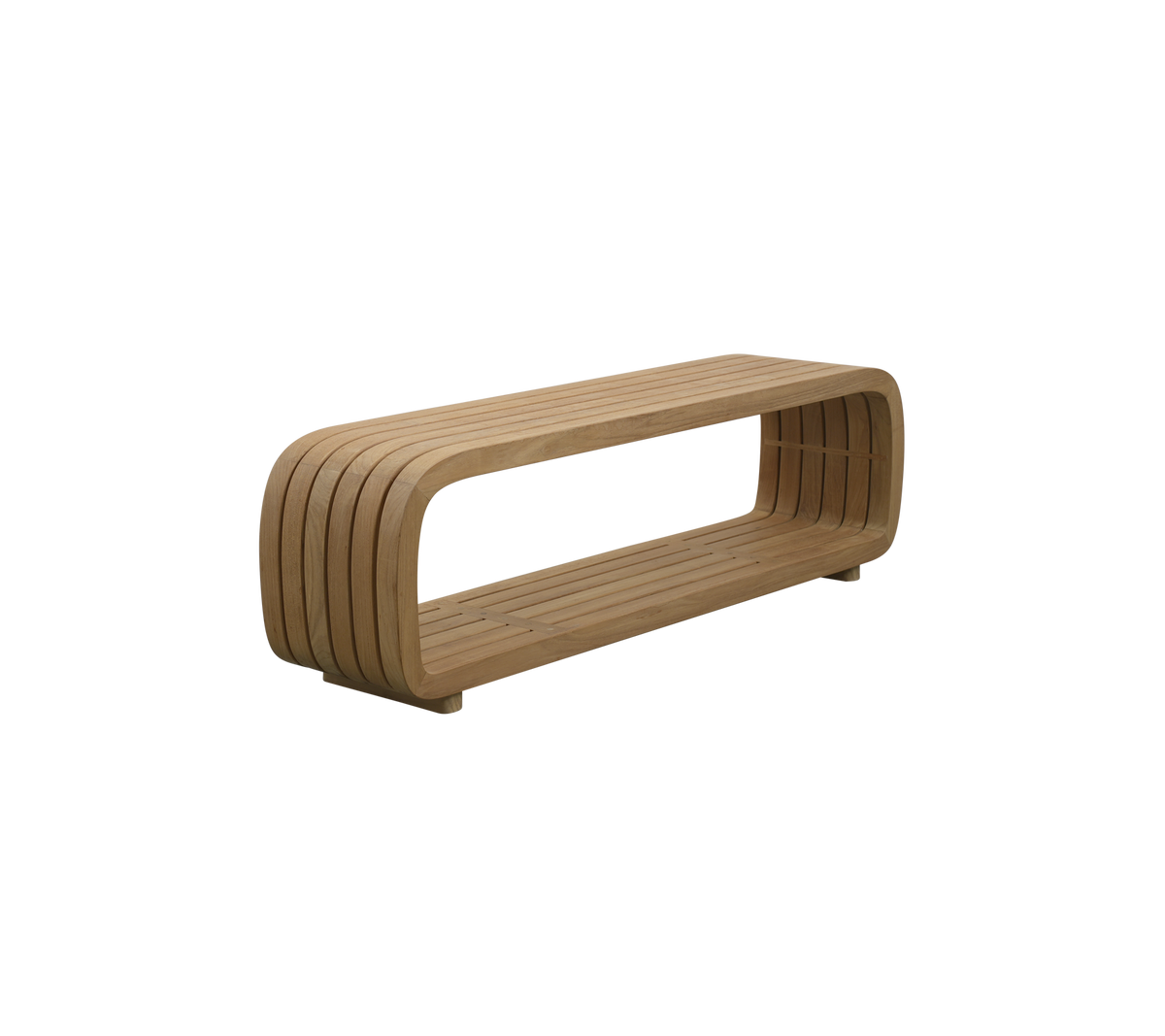 Mellow sofa module/ koffie tafel - een sculpturaal, multifunctioneel buitenshuis meubilair met zachte, organische lijnen en een duurzaam, weerbestendig ontwerp, ideaal voor het creëren van een serene en stijlvolle loungeomgeving.
