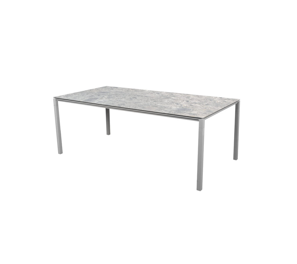 Pure tafel, 200x100 cm