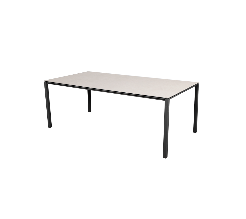 Pure tafel, 200x100 cm