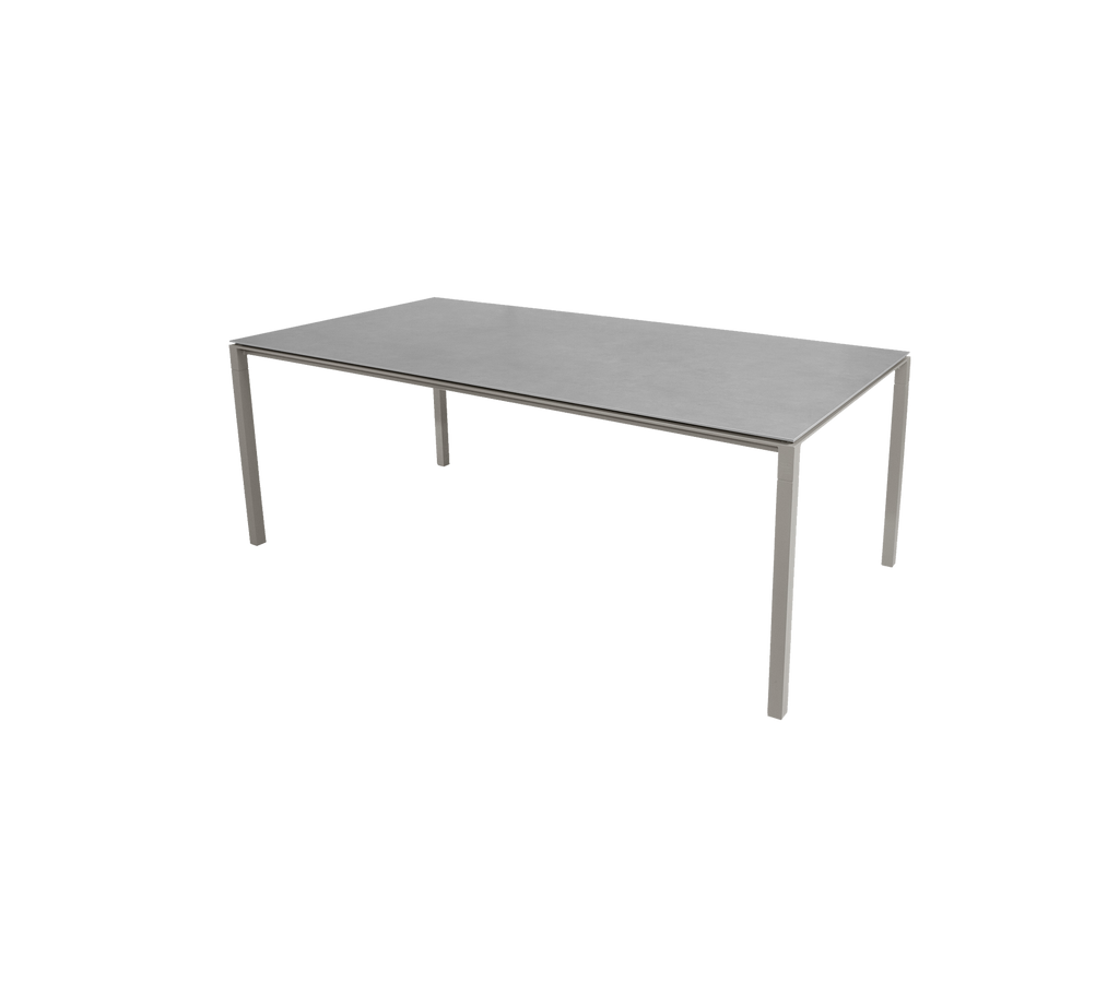 Pure tafel, 200x100 cm