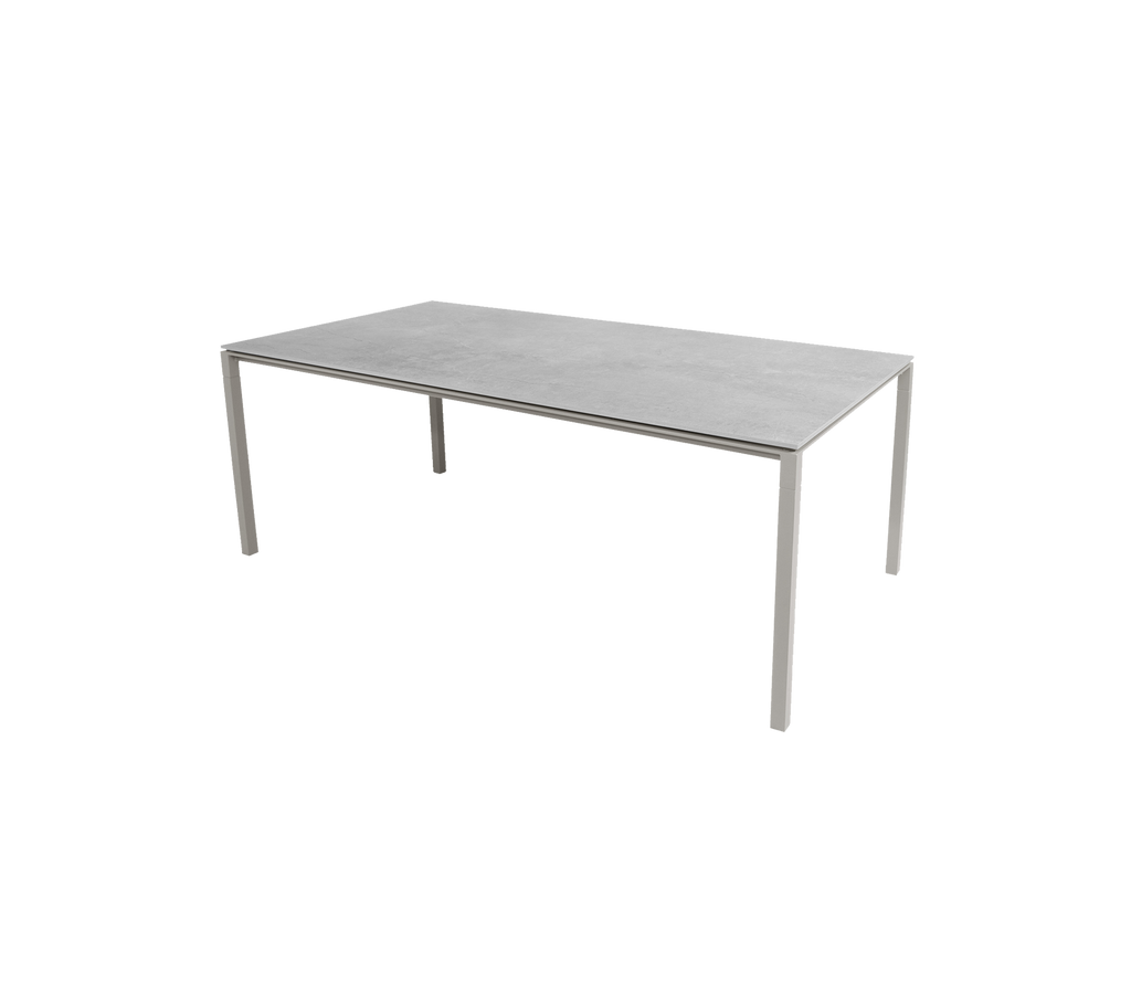 Pure tafel, 200x100 cm