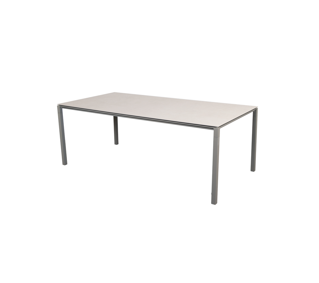 Pure tafel, 200x100 cm