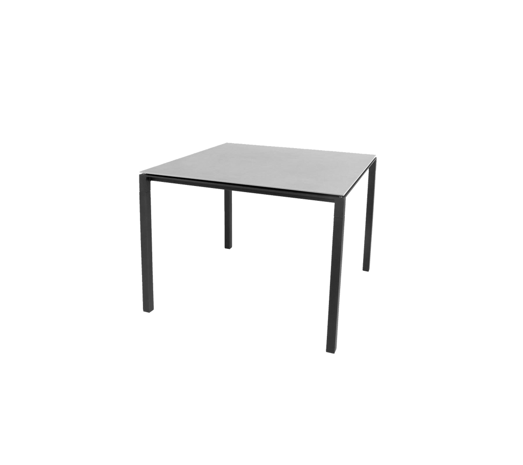 Pure tafel, 100x100 cm