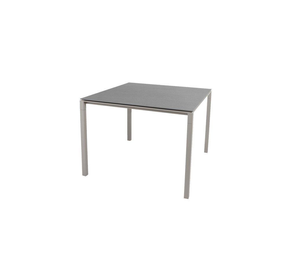 Pure tafel, 100x100 cm