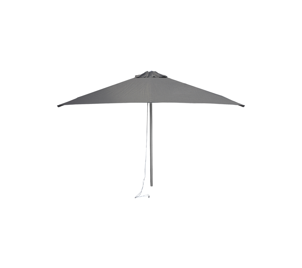 Harbour parasol met katrolsysteem laag, 2x2 m