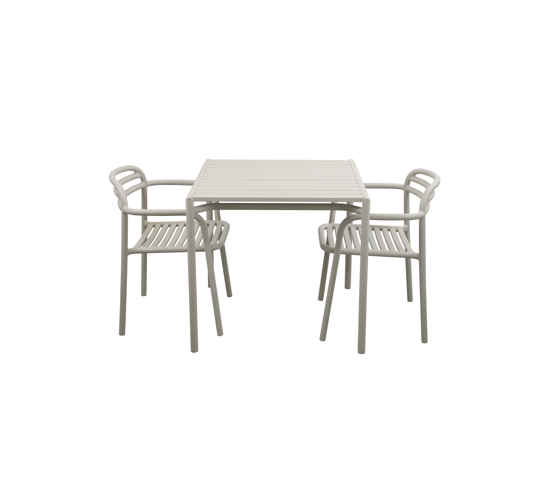 Bliss Eettafel incl. 2 Bliss Armstoelen