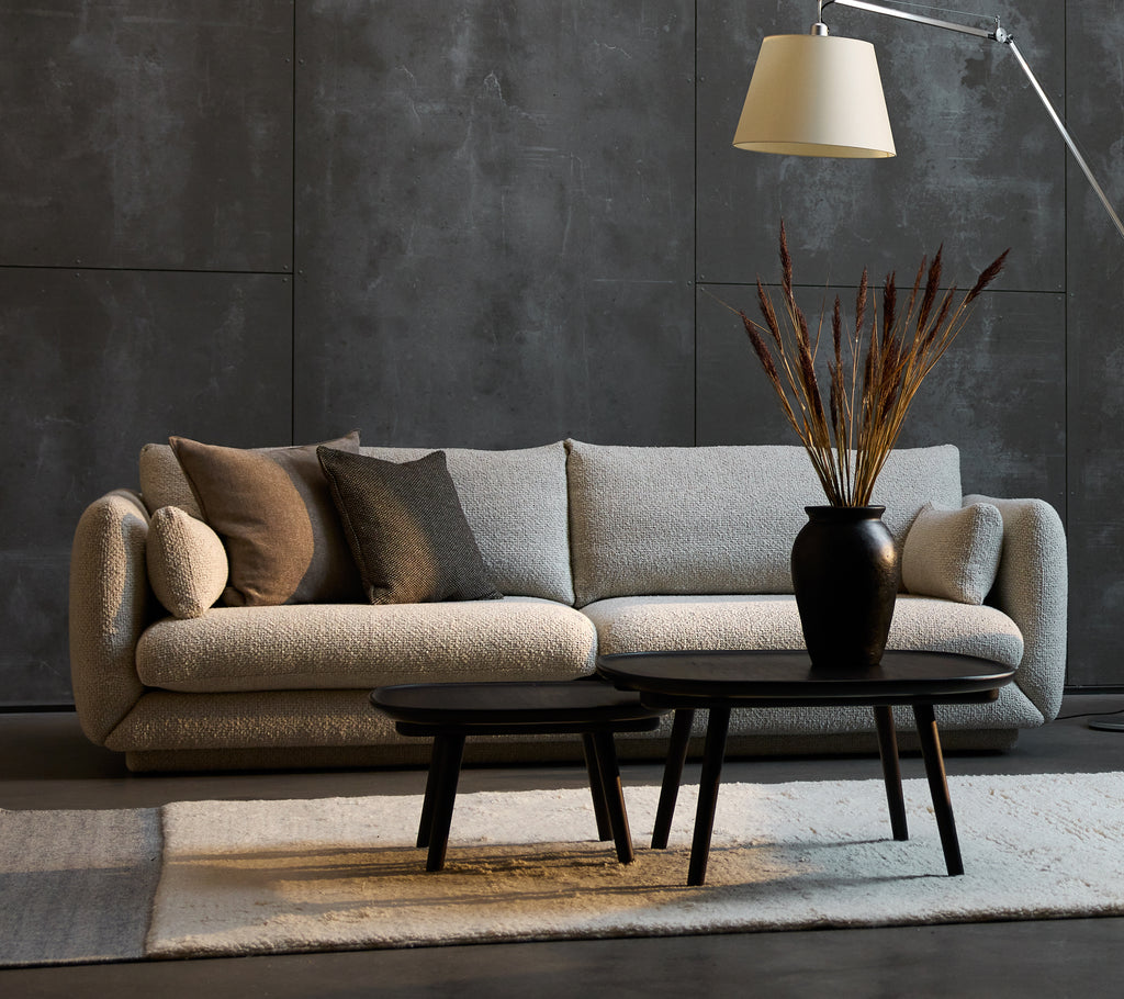 Bloom 3-zitsbank met plint