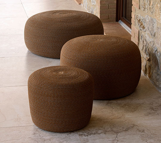 Circle footstool extra large