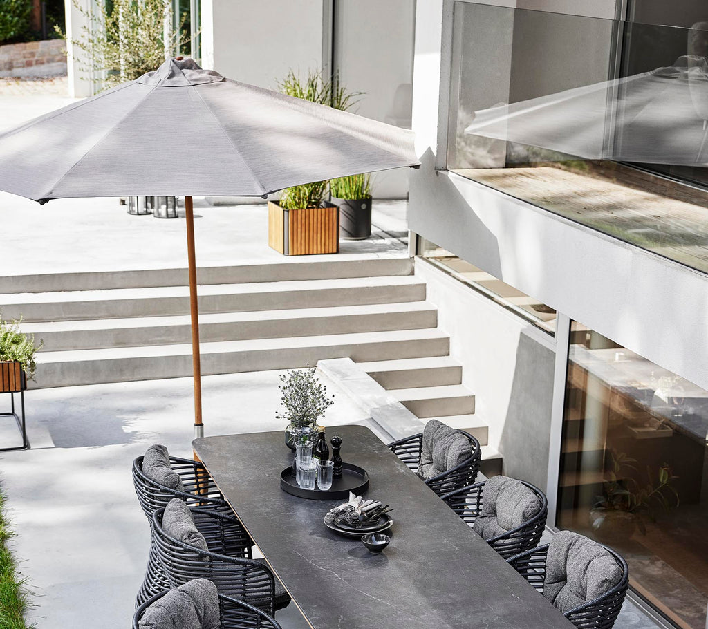 Classic parasol met katrolsysteem, dia. 2,4 m