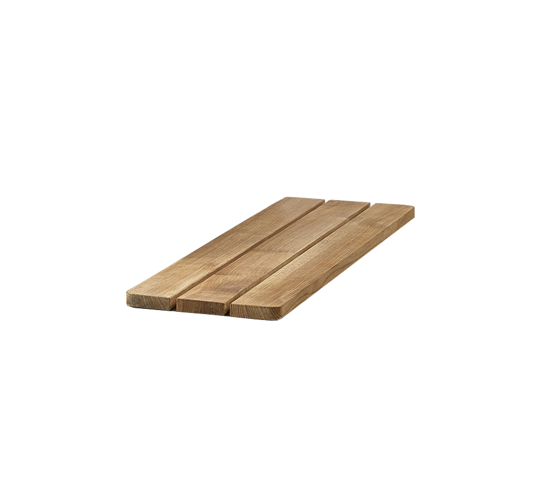 Natuurlijke houten plank met meerdere latten, die een gladde afwerking en warme tinten toont, geschikt voor verschillende ontwerptoepassingen.