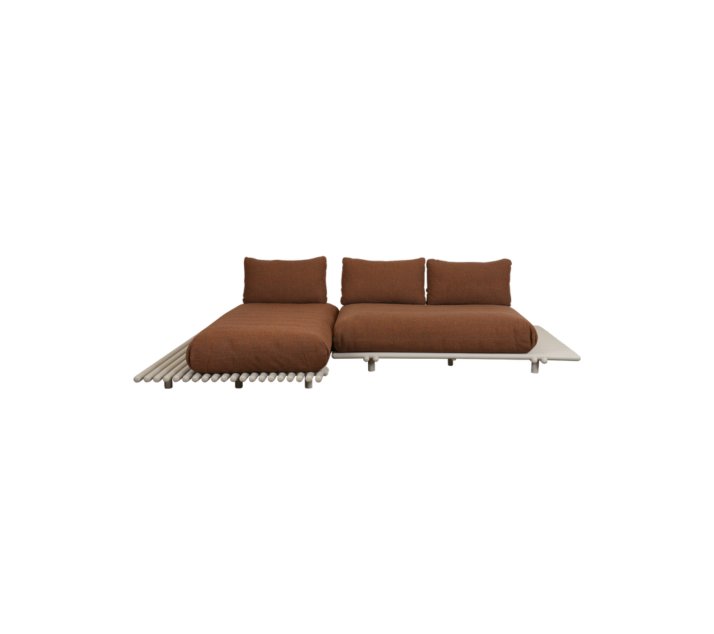 Sticks Platform Sofa met Chaise Longue